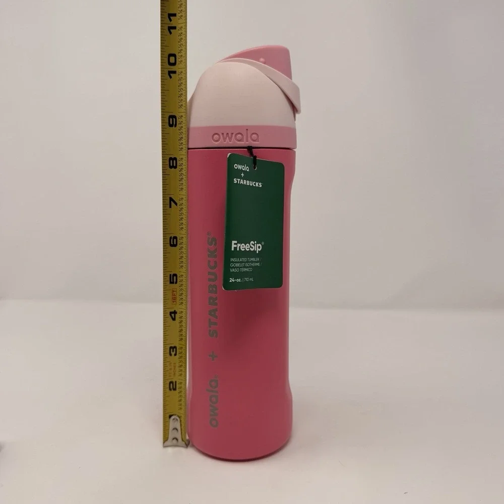 Starbucks x Owala FreeSip 2026 Pink Drink Limited Edition 24oz Tumbler NWT
